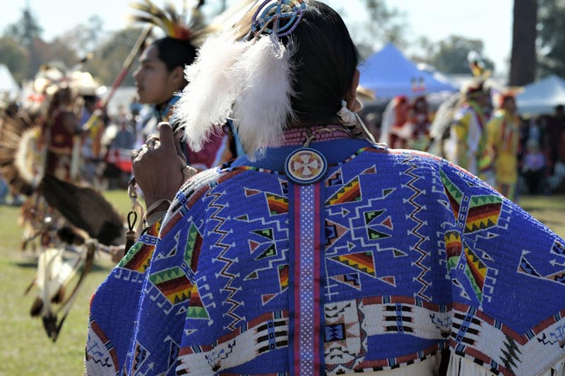 Photo of powwow, native american