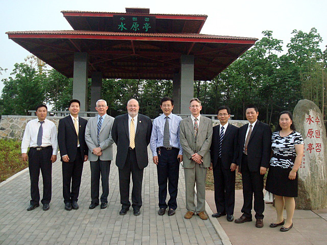USM delegation at Linyi University
