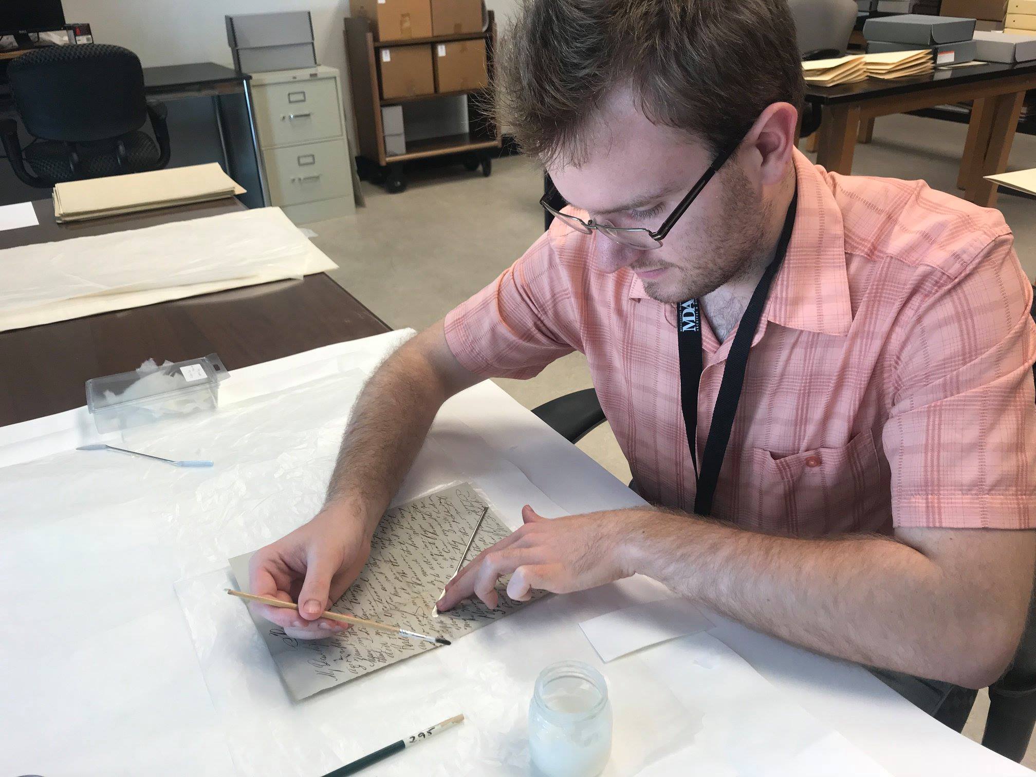 USM Public History Intern at Mississippi Deppartment of Archives and History 