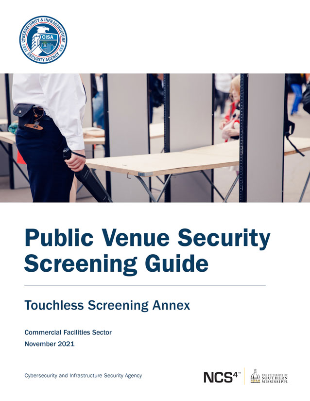 Public Venue Security Screening Guide