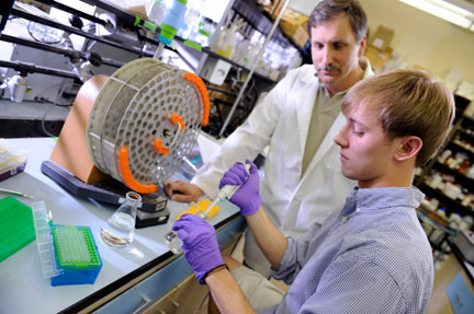 Student engages in research at Southern Miss