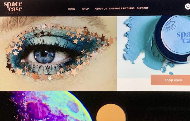 Honorable Mention “Space Case Cosmetics” – Mary Roberts