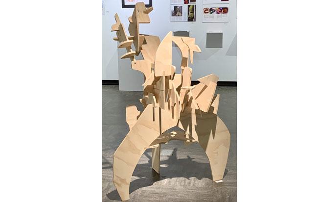 2nd “Wood Sculpture - Invasive Species” – Jonathan Ambion