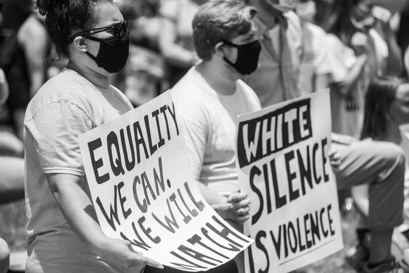 Black Lives Matter protest photo