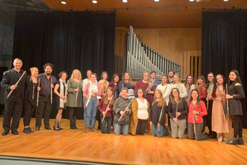 Photo of Southern Flute Festival Participants