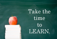 take the time to learn take the time to learn