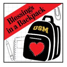 blessings in a backpack