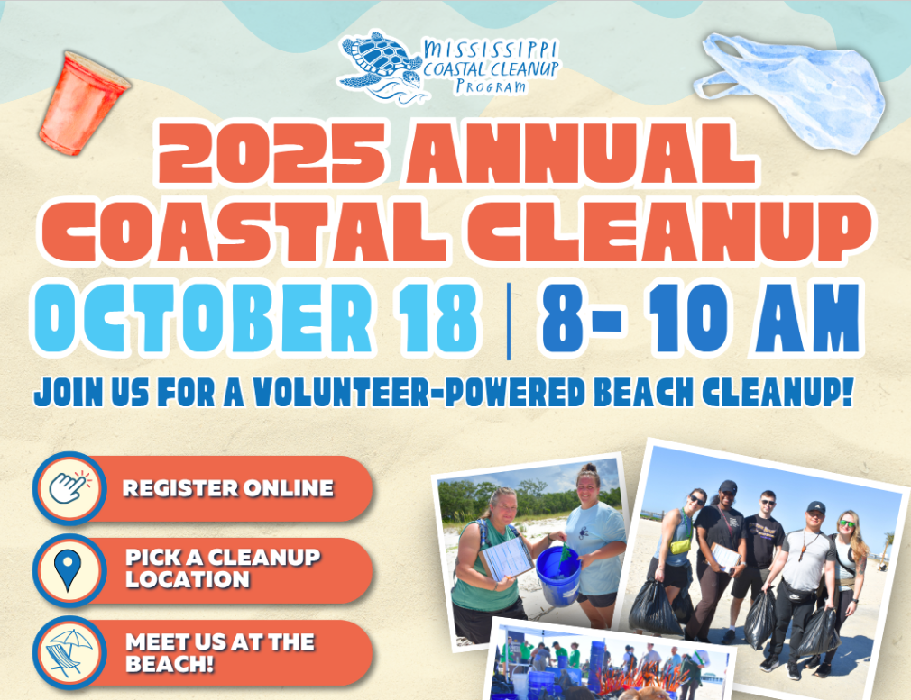 MS Coastal Cleanup Event Flyer