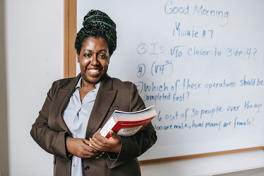 Photo Black Faculty in the Classroom