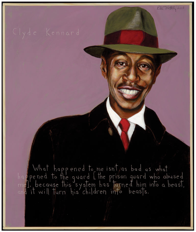 © Robert Shetterly. Visit Americans Who Tell The Truth Portrait of Clyde Kennard