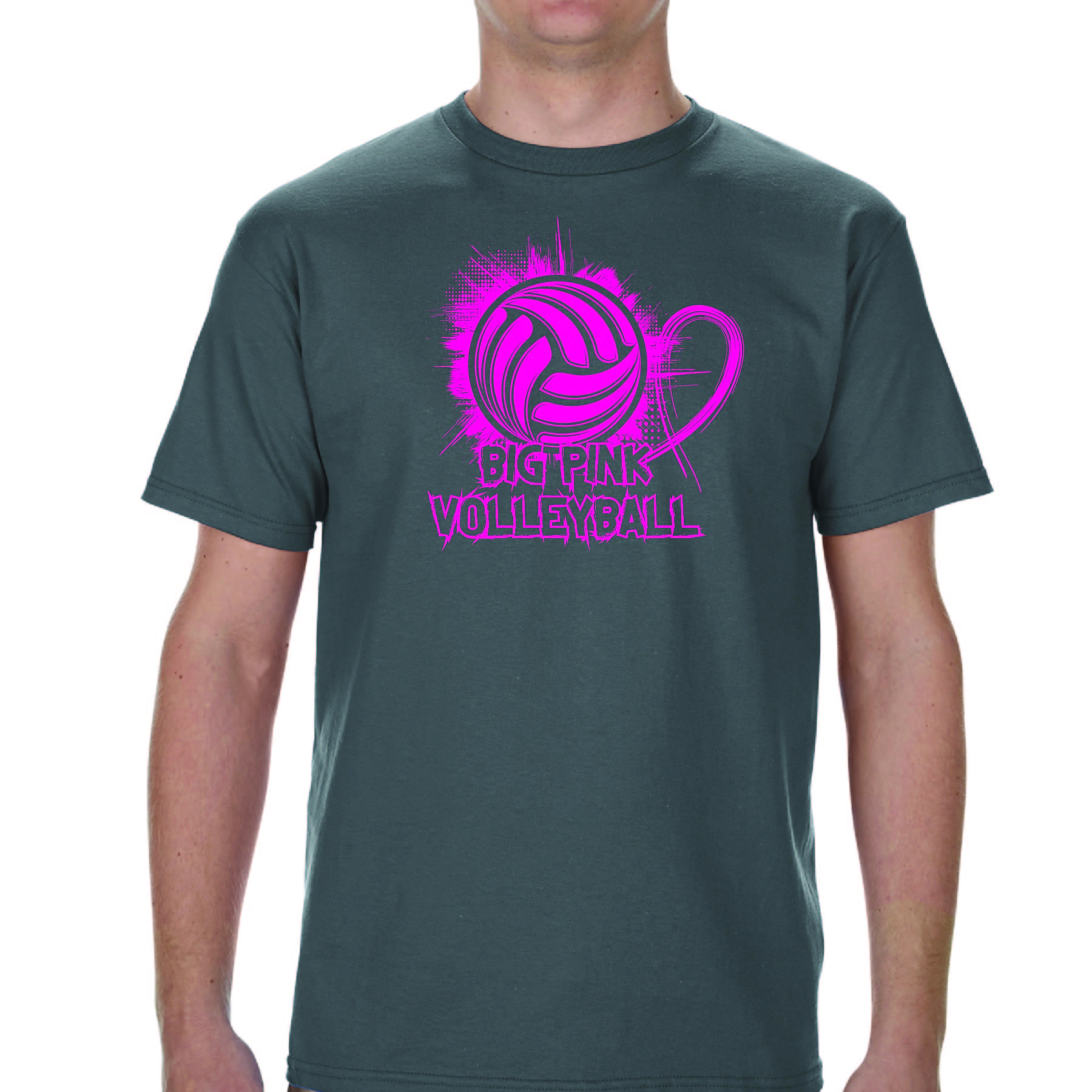 Big Pink Volleyball Shirt 2023