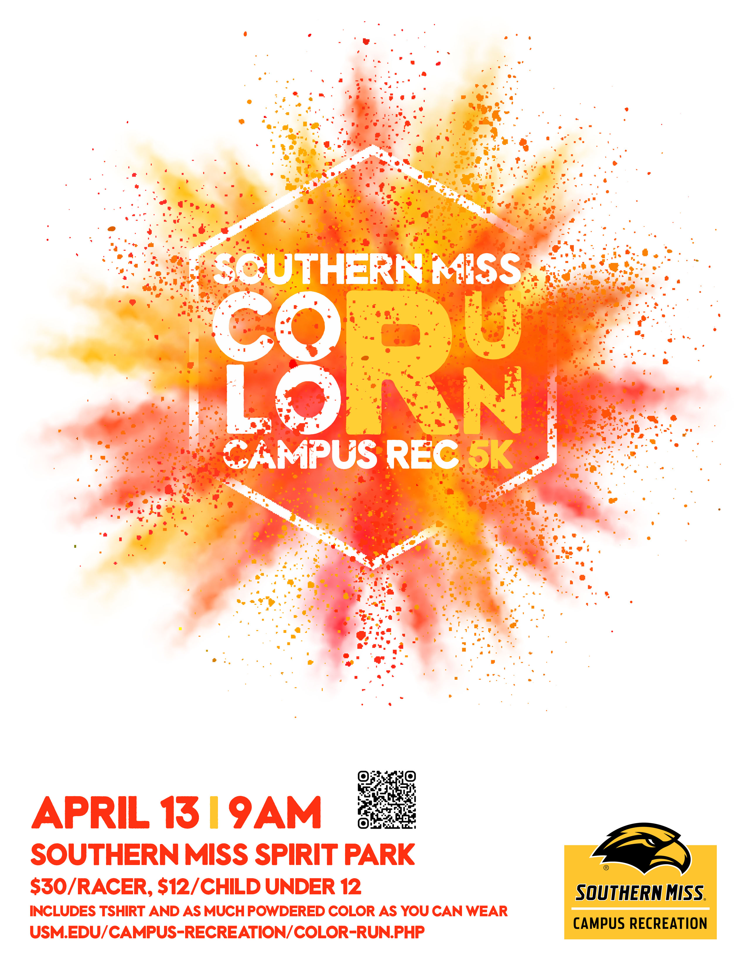 Color Run 5K Flyer