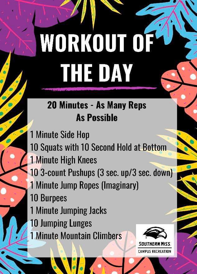 Workout of the Day - 5