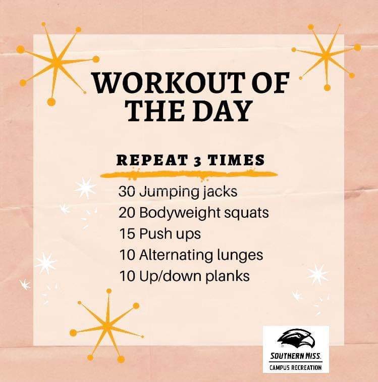 Workout of the Day - 6