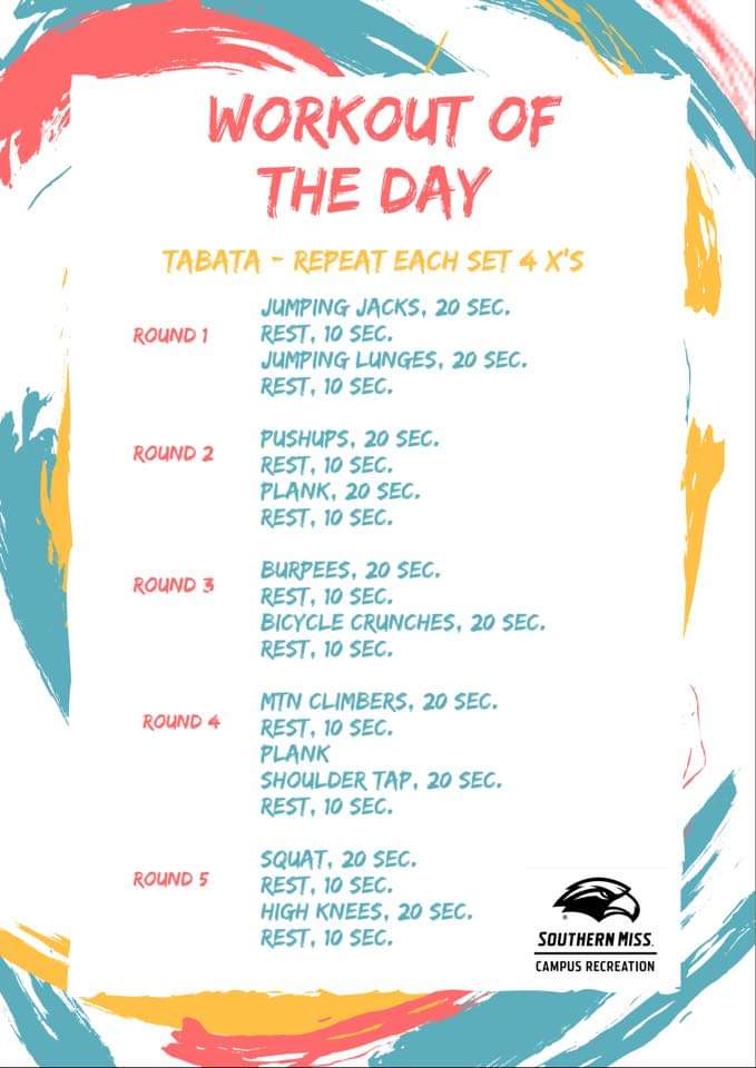 Workout of the Day - 8