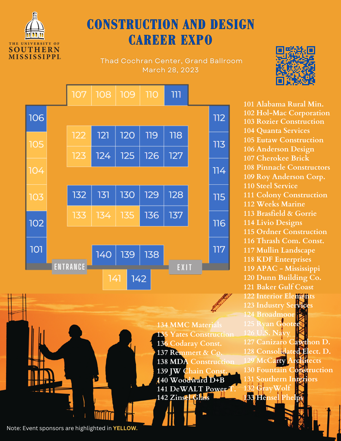 Career Expo Map