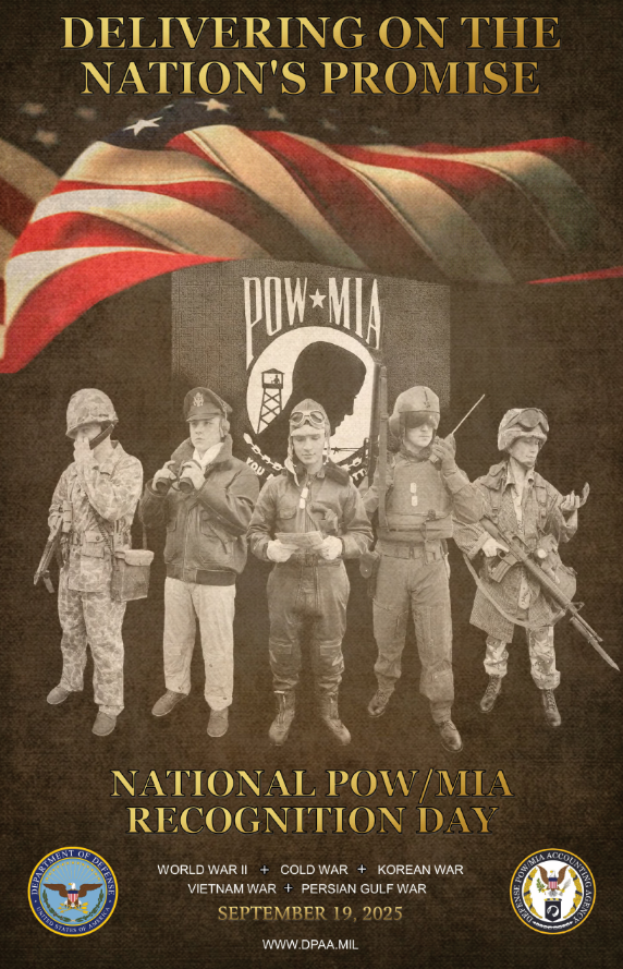 National POW/MIA Recongnition Day Poster 2025