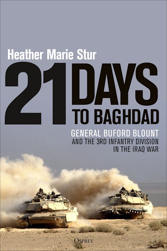 Cover Photo of Heather Marie Stur's 21 Days to Baghdad 