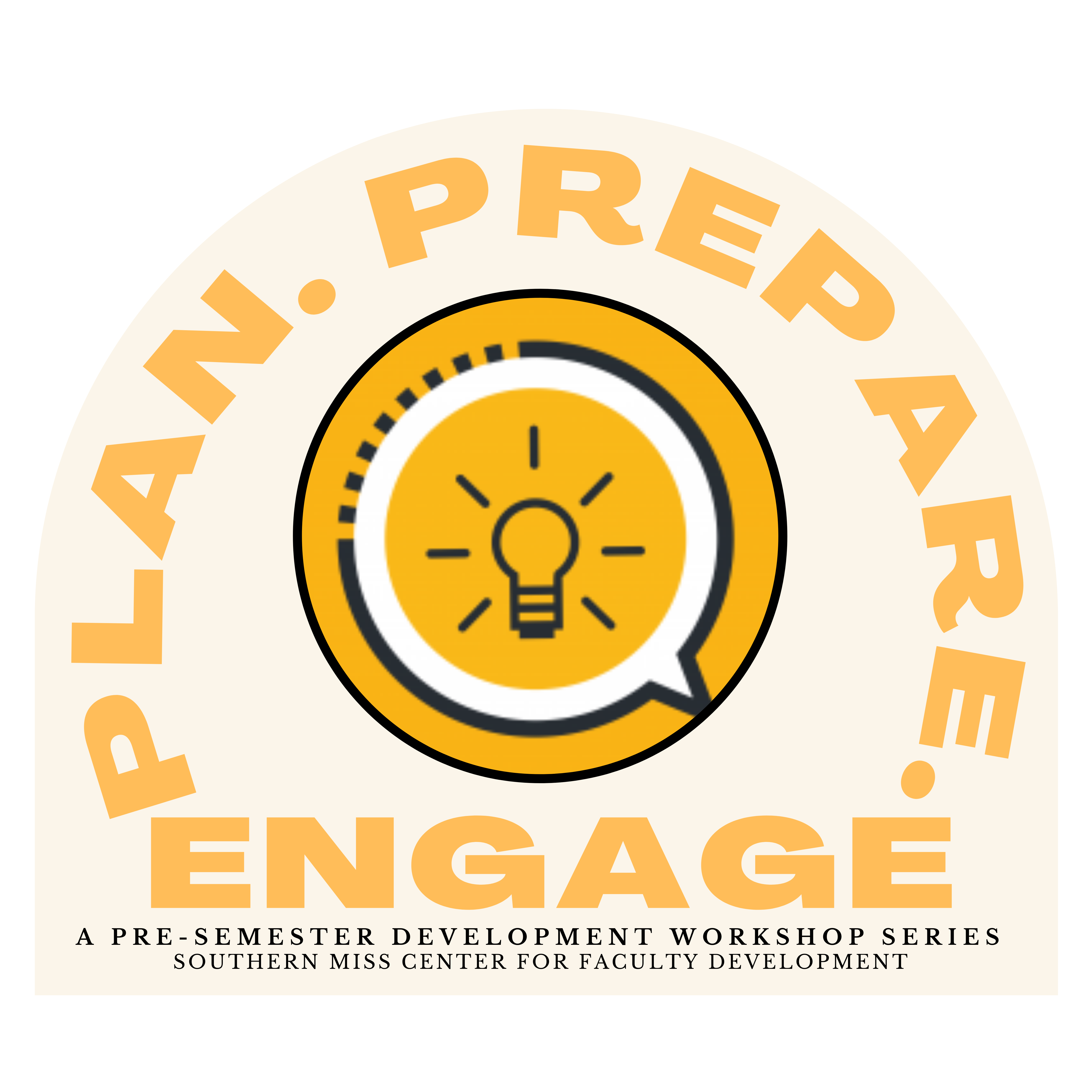 Plan, Prepare and Engage Workshop Series Logo