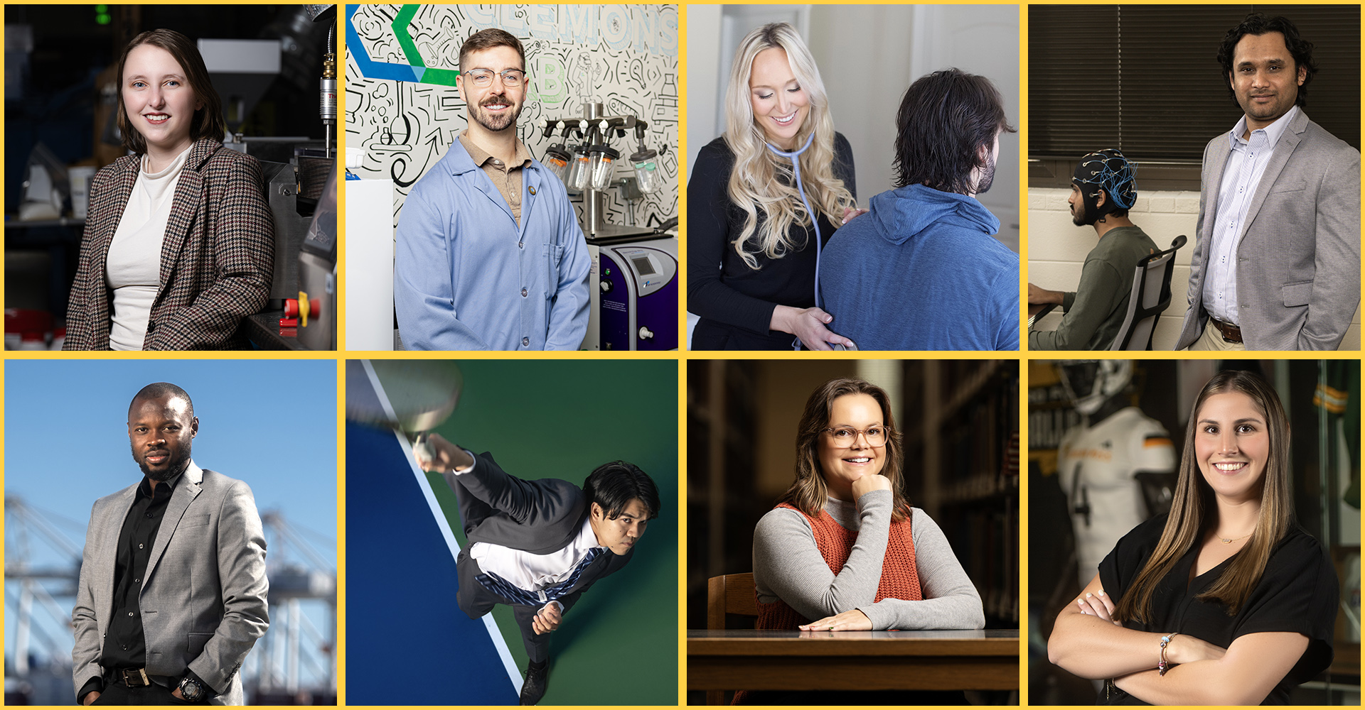 Graduate students in various fields