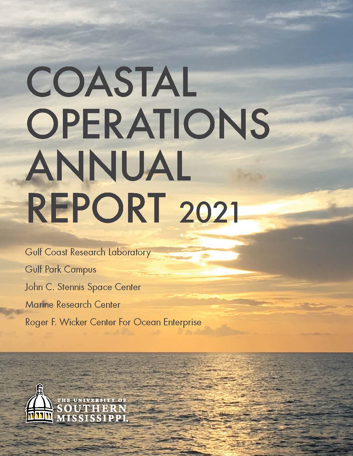 coastal operations annual report 2021