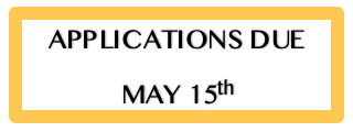 Applications Due May 15th