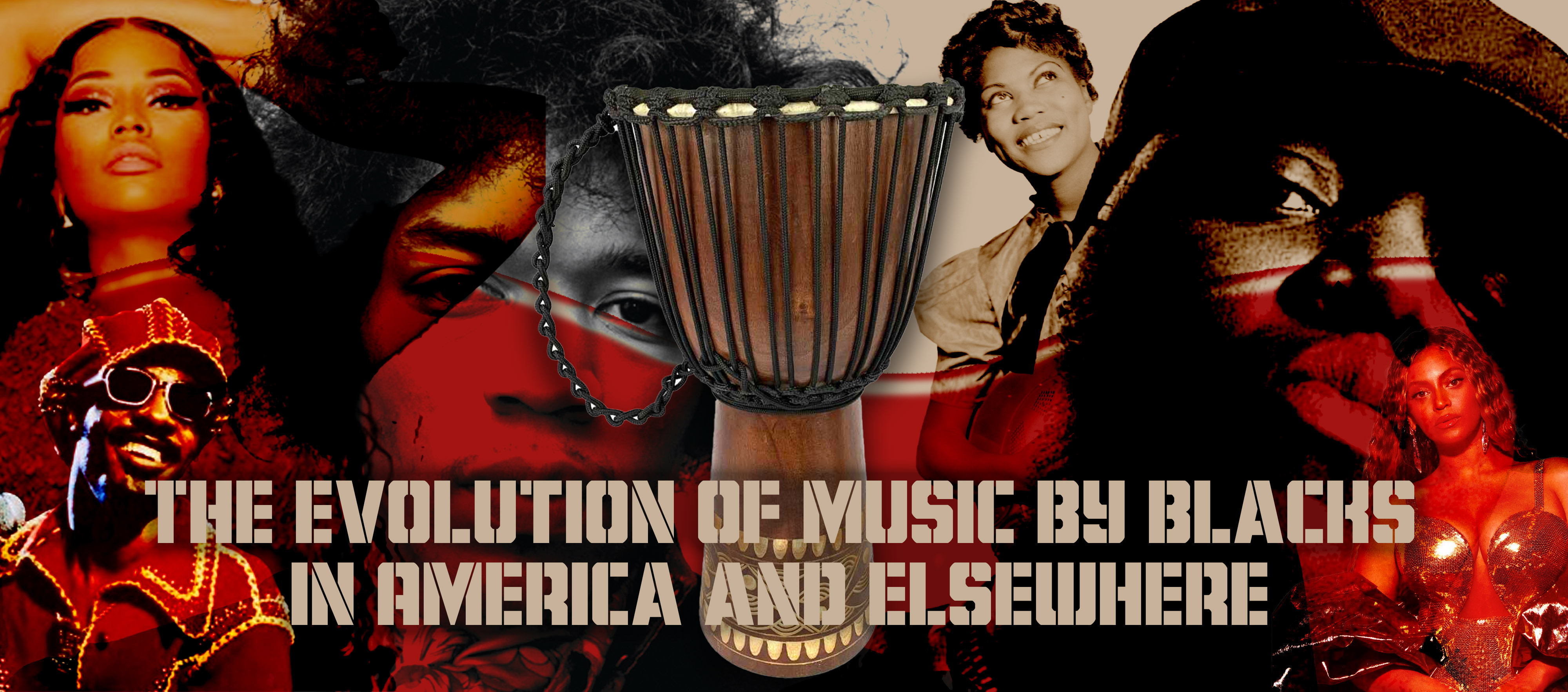 The Evolution of Music by Blacks in America and Elsewhere