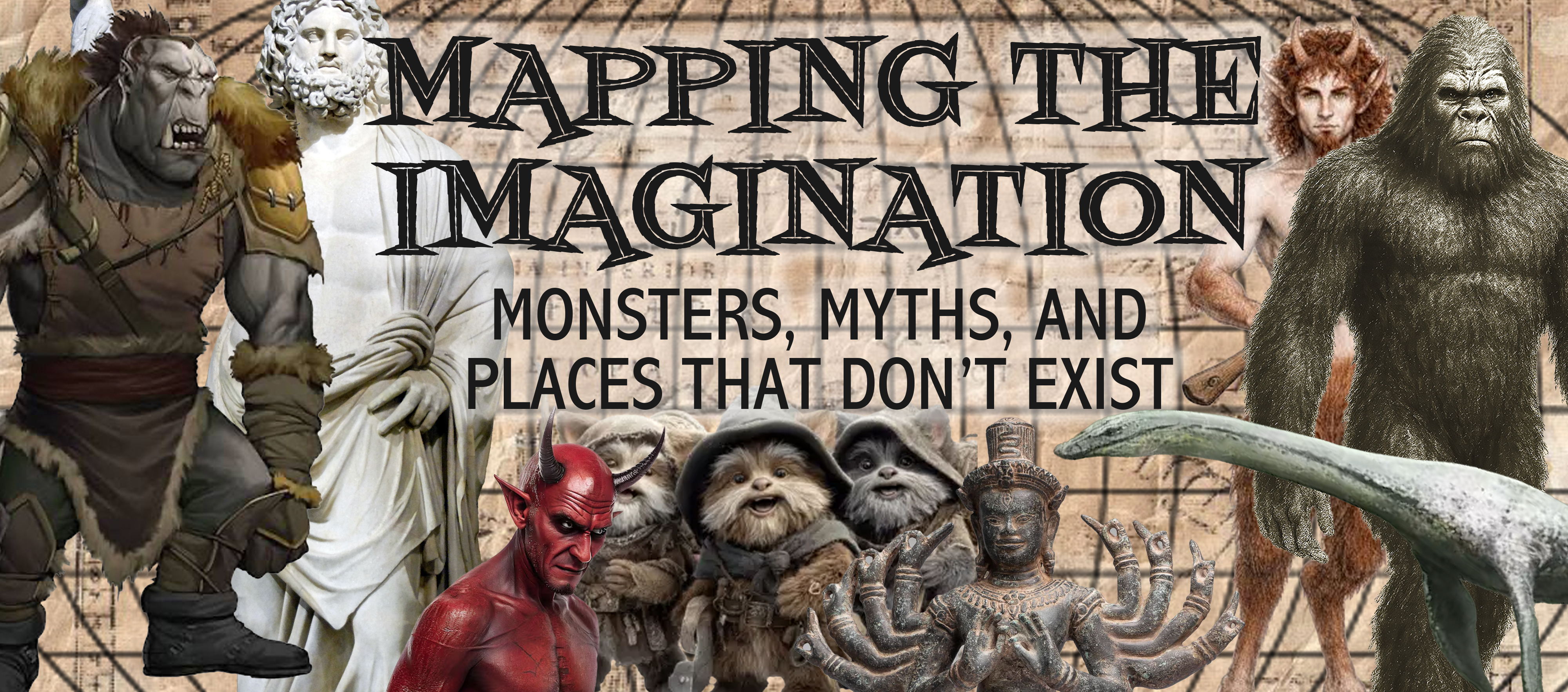 Mapping the Imagination: Monsters, Myths, and Places That Don’t Exist
