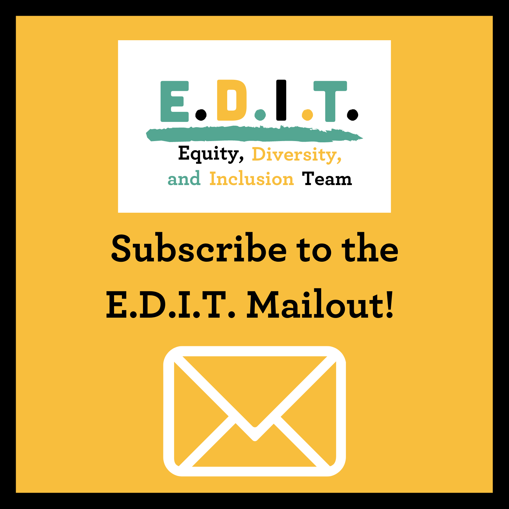 E.D.I.T Mailing List