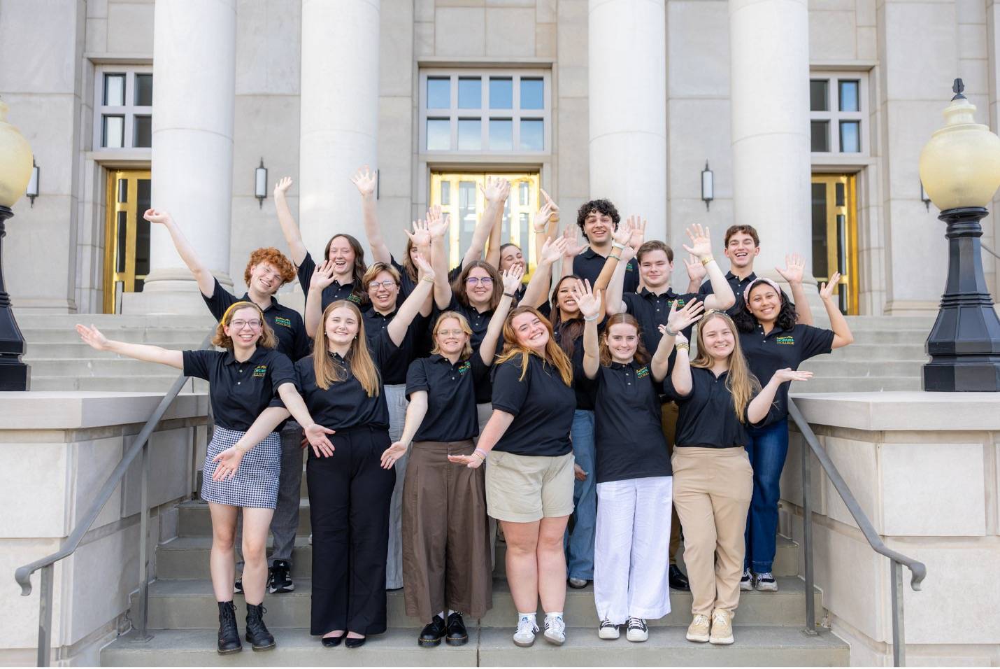 A group picture of the Honors College Ambassadors