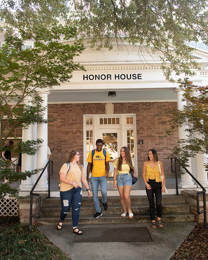 Students at Honor House
