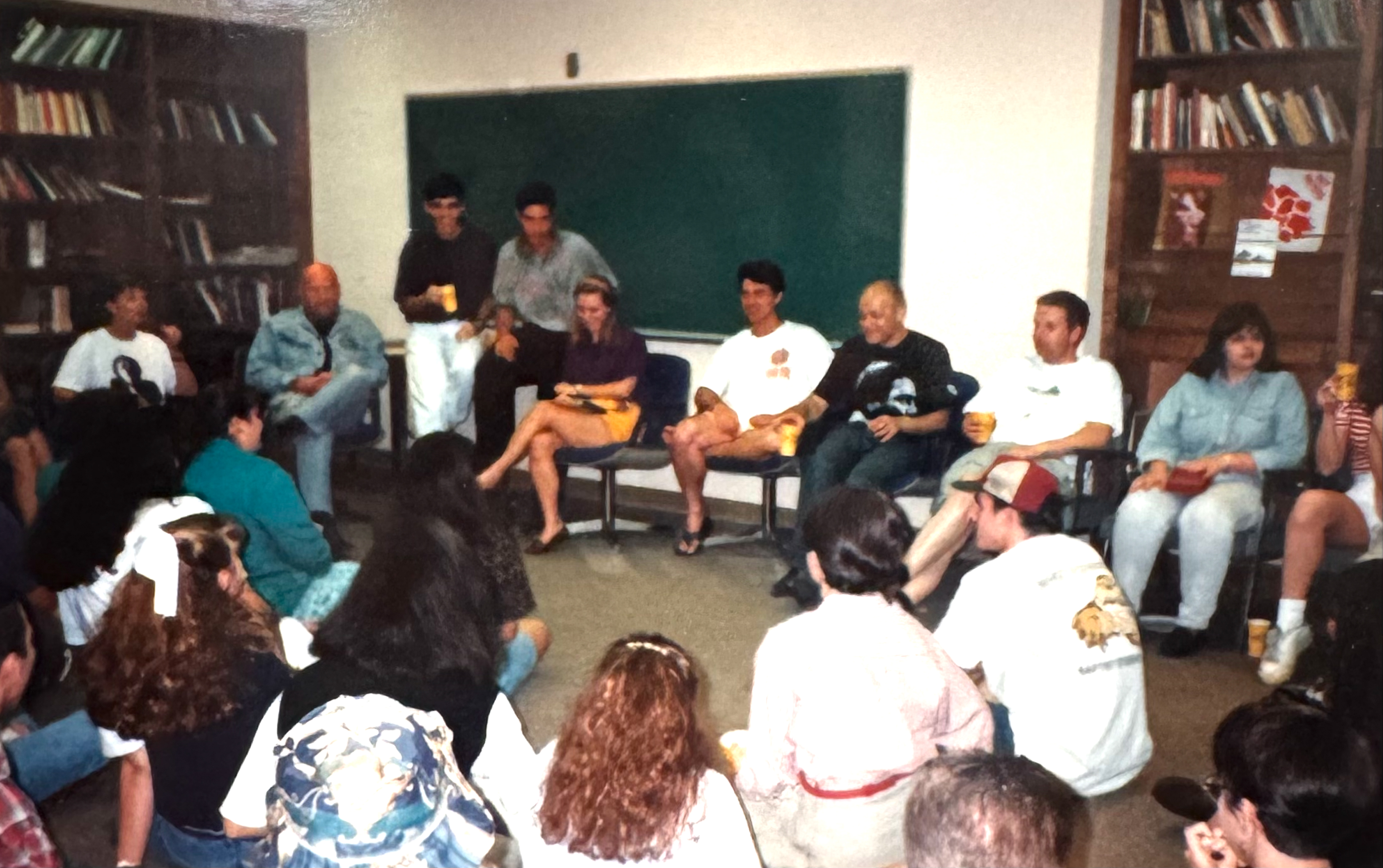 Students in a classroom