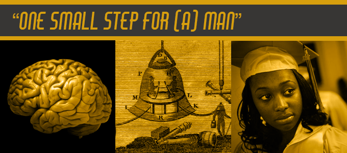 “One small step for (a) man”