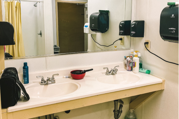 bathrooms