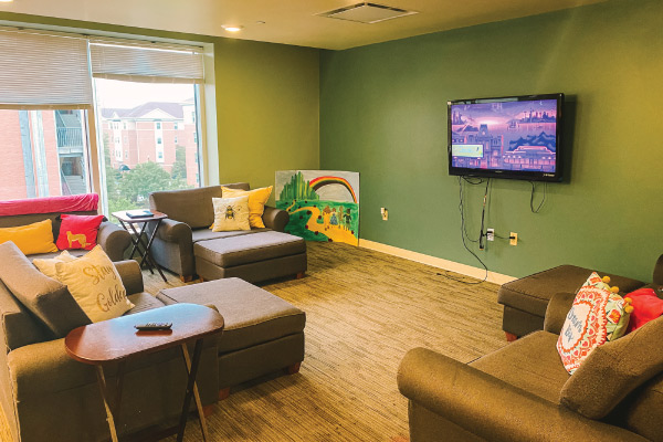 lounge area
