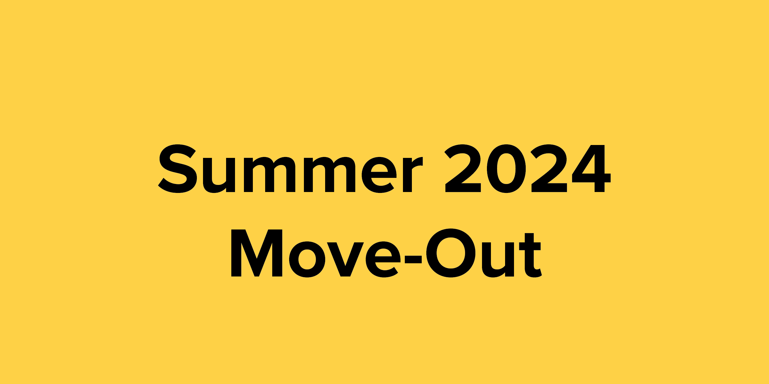 summer 2024 move-out