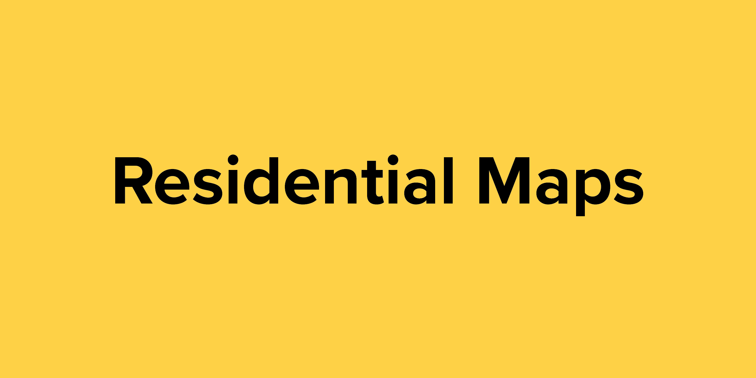 residential maps