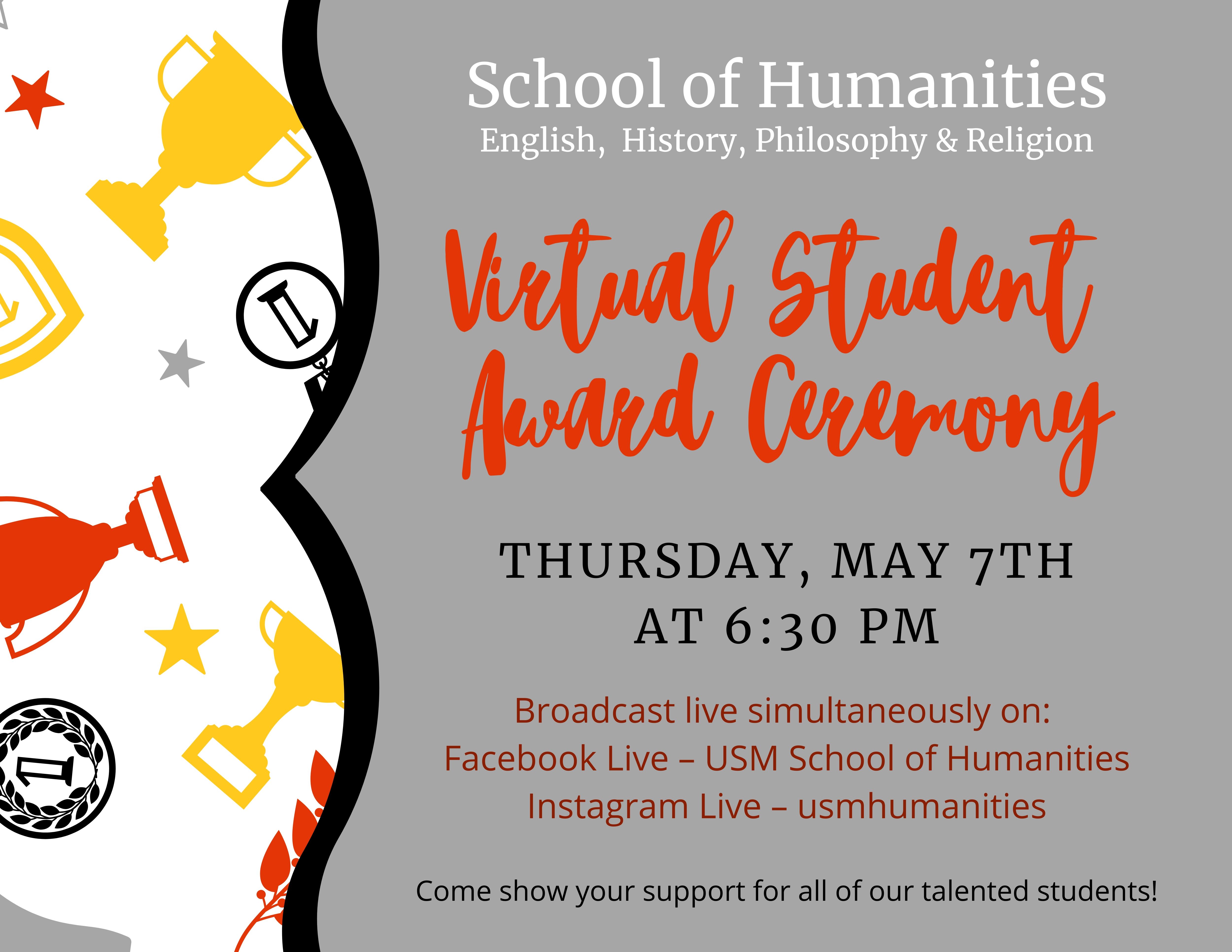 School of Humanities Virtual Awards Ceremony