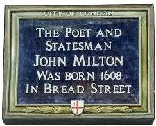 Milton plaque