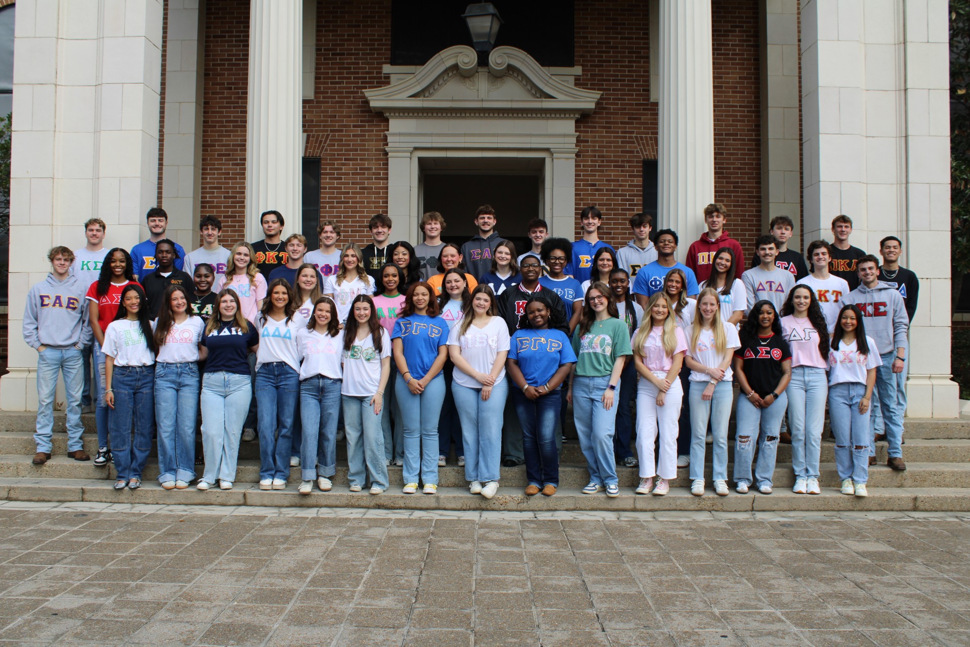FSL Group Photo Fraternity and sorority life group photo