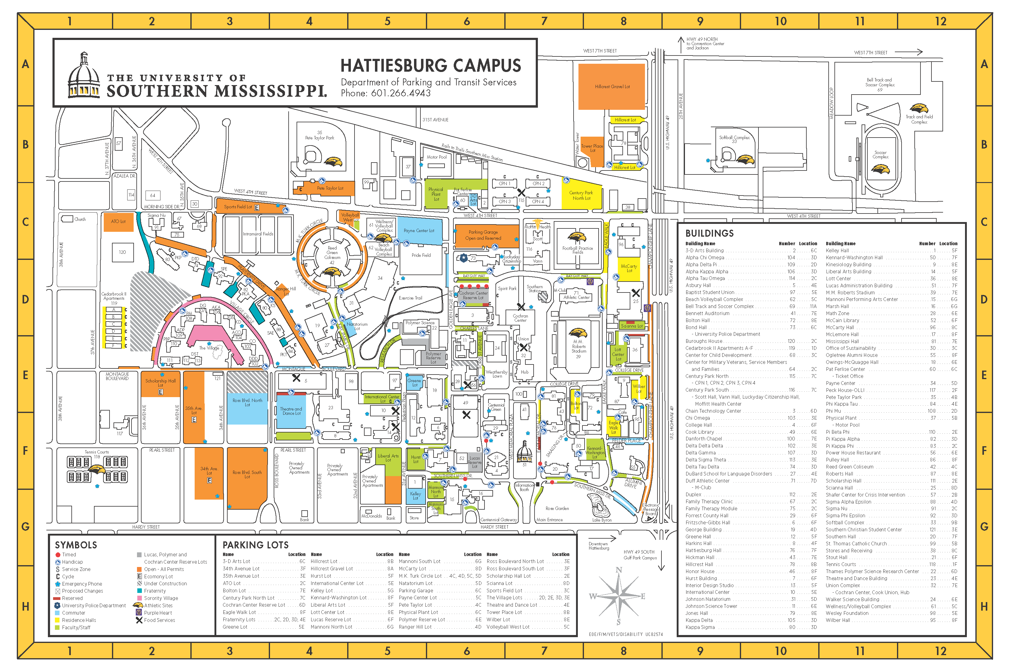 Campus Maps | Parking and Transit Services | The University of Southern