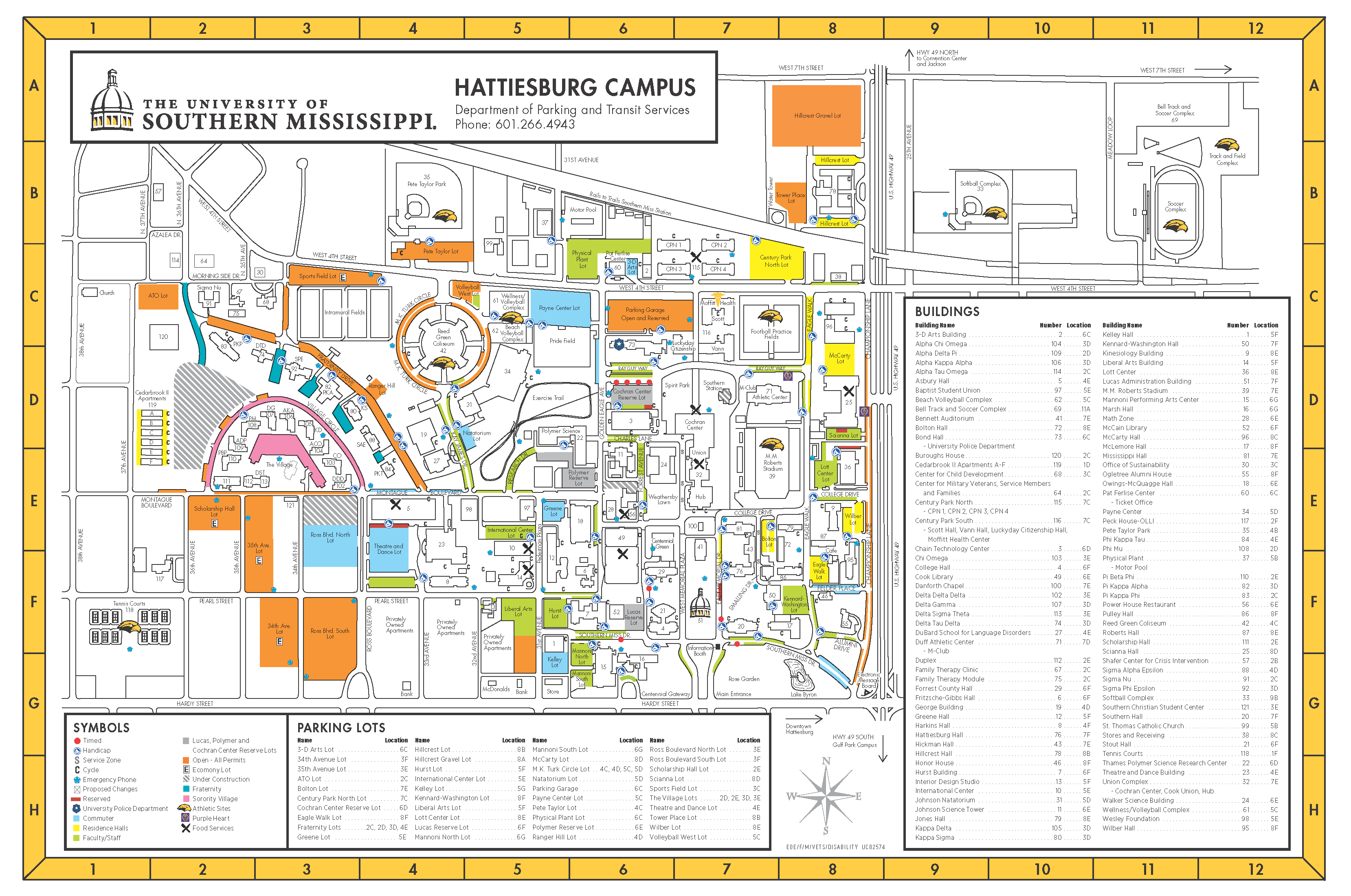 USM Campus Map