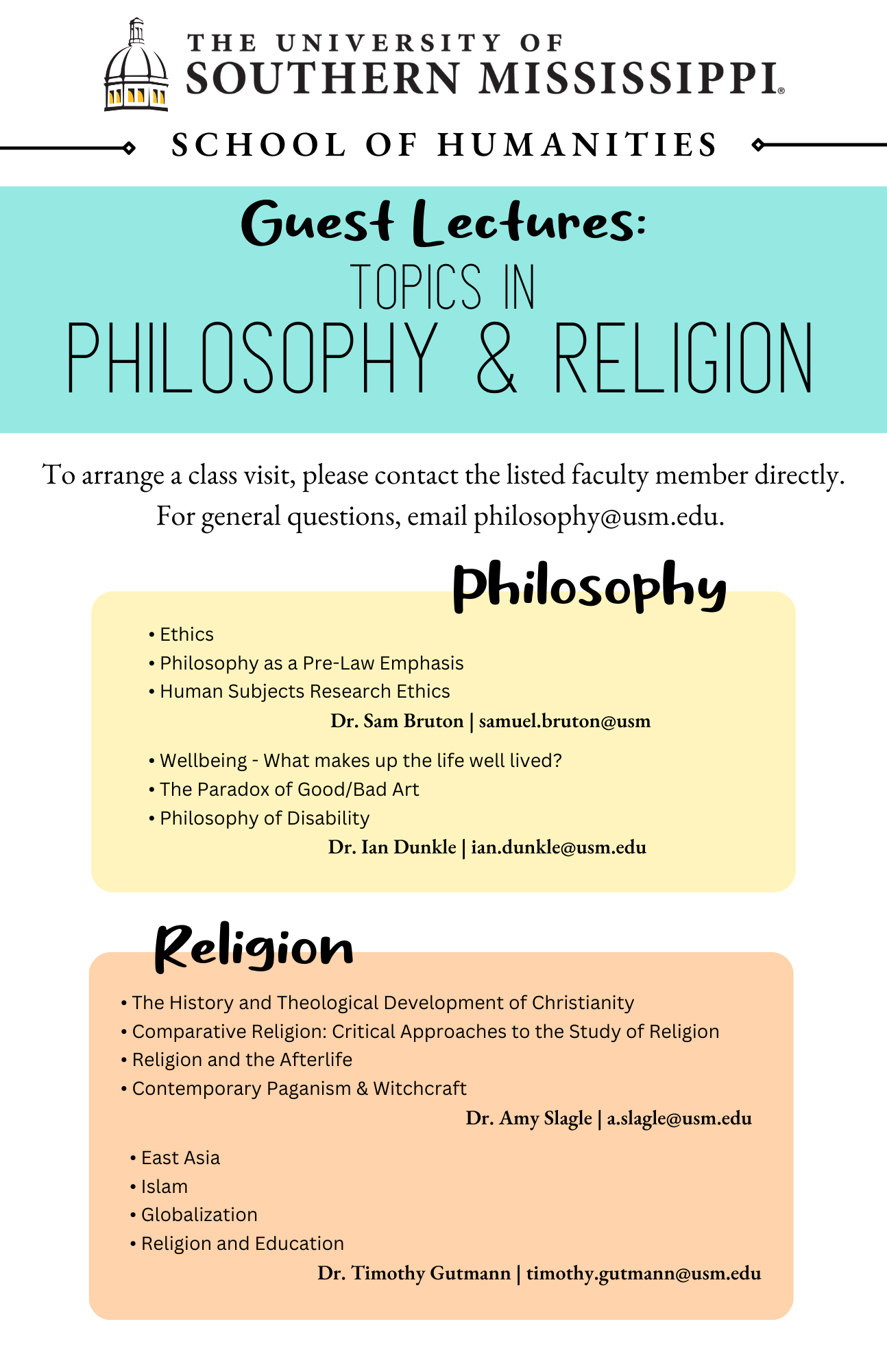 Topics in Philosophy and Religion