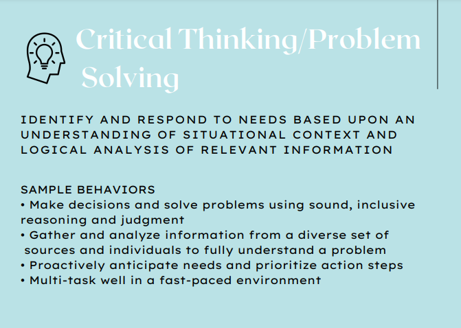 Critical Thinking