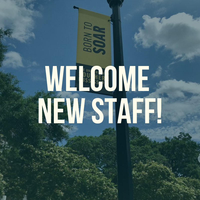 Welcome New Staff 