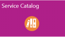 Select Service Catalog in Cherwell