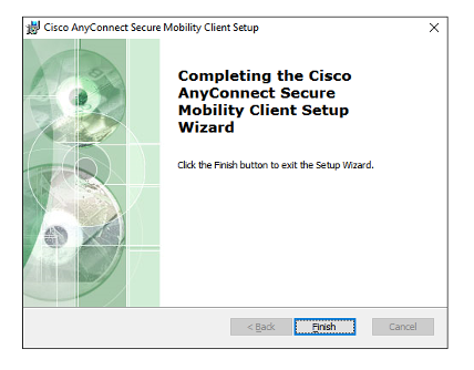 Complete Cisco AnyConnect Setup