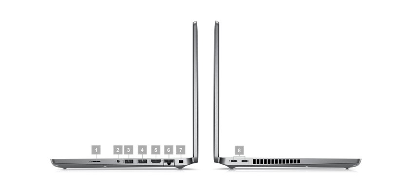 Dell Base Notebook Ports