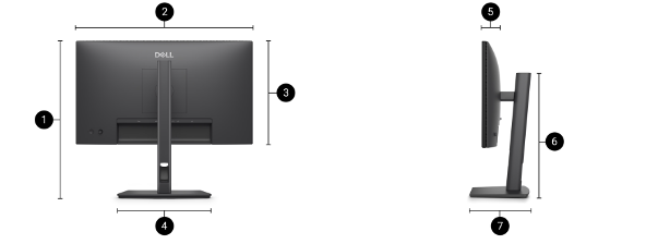 Dell monitor dimensions Dell monitor dimensions