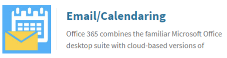 Select Email/Calendaring
